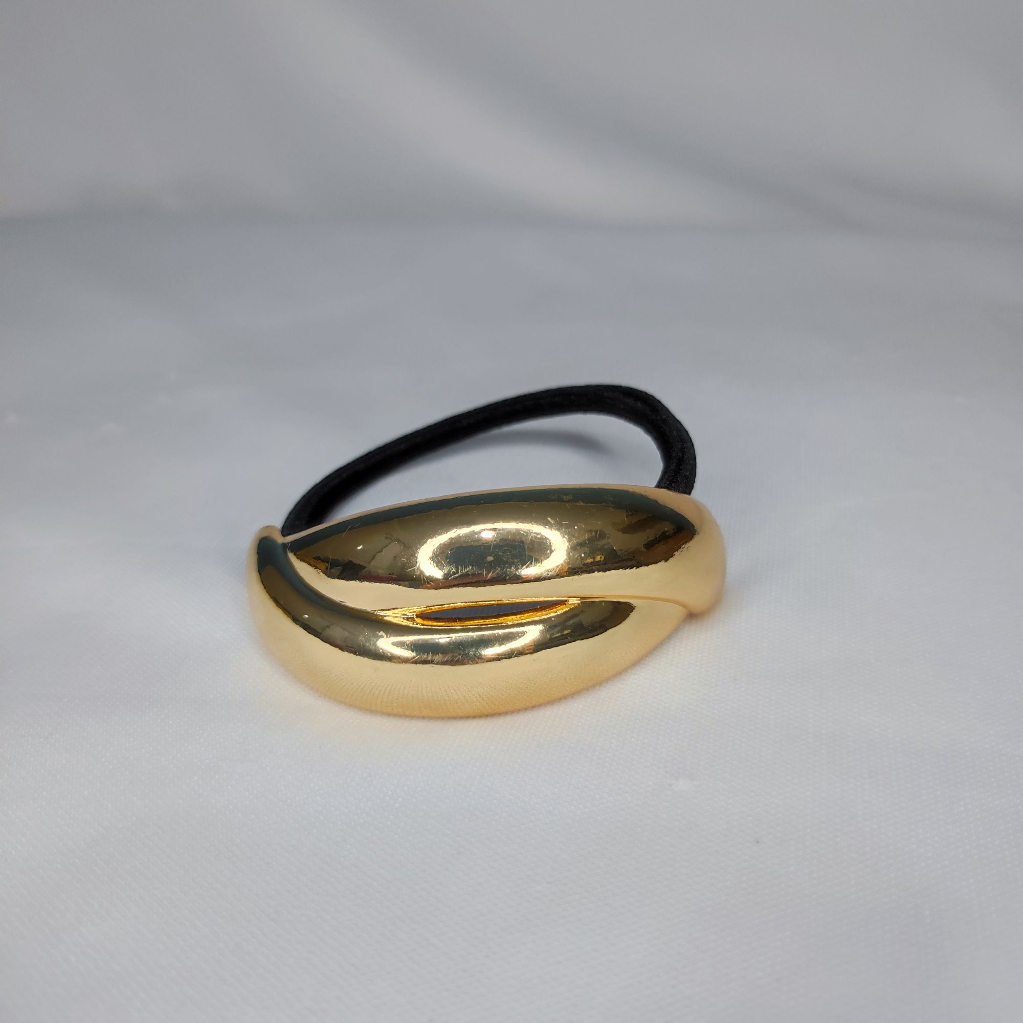 LAÇO DE CABELO METAL DOURADO