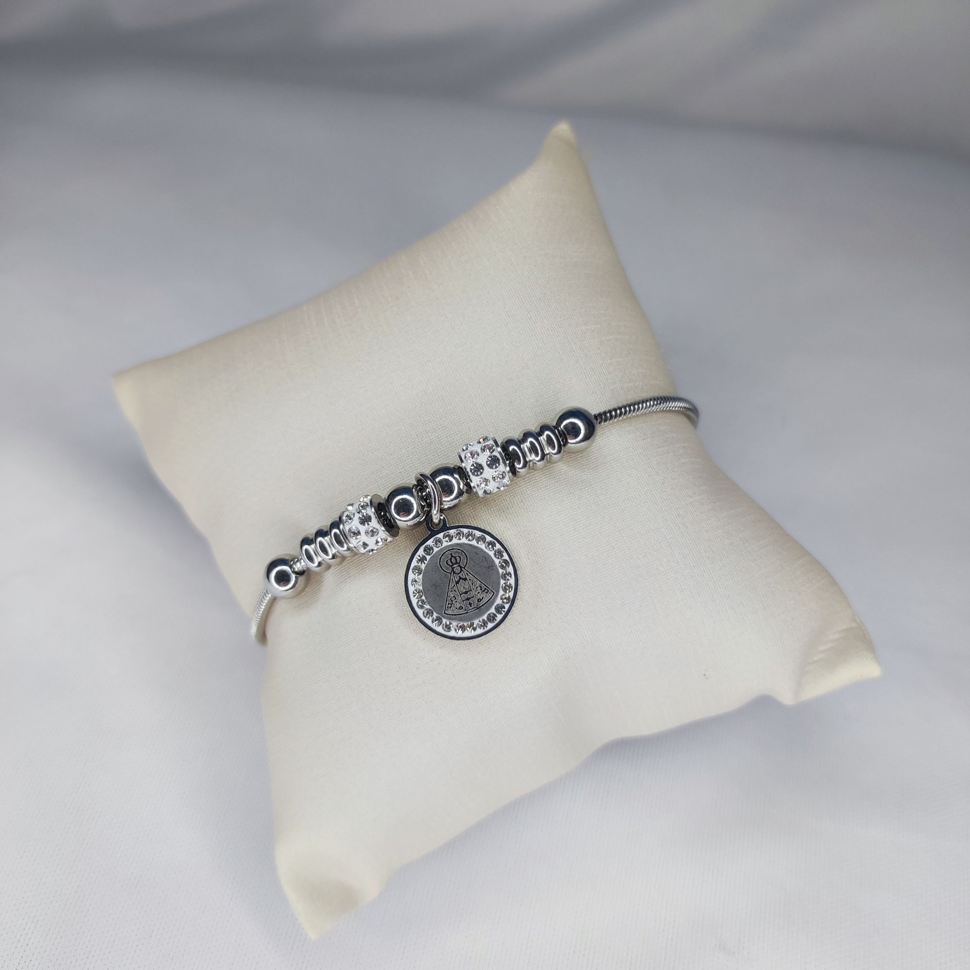 PULSEIRA REGULAVEL NOSSA SENHORA AÇO