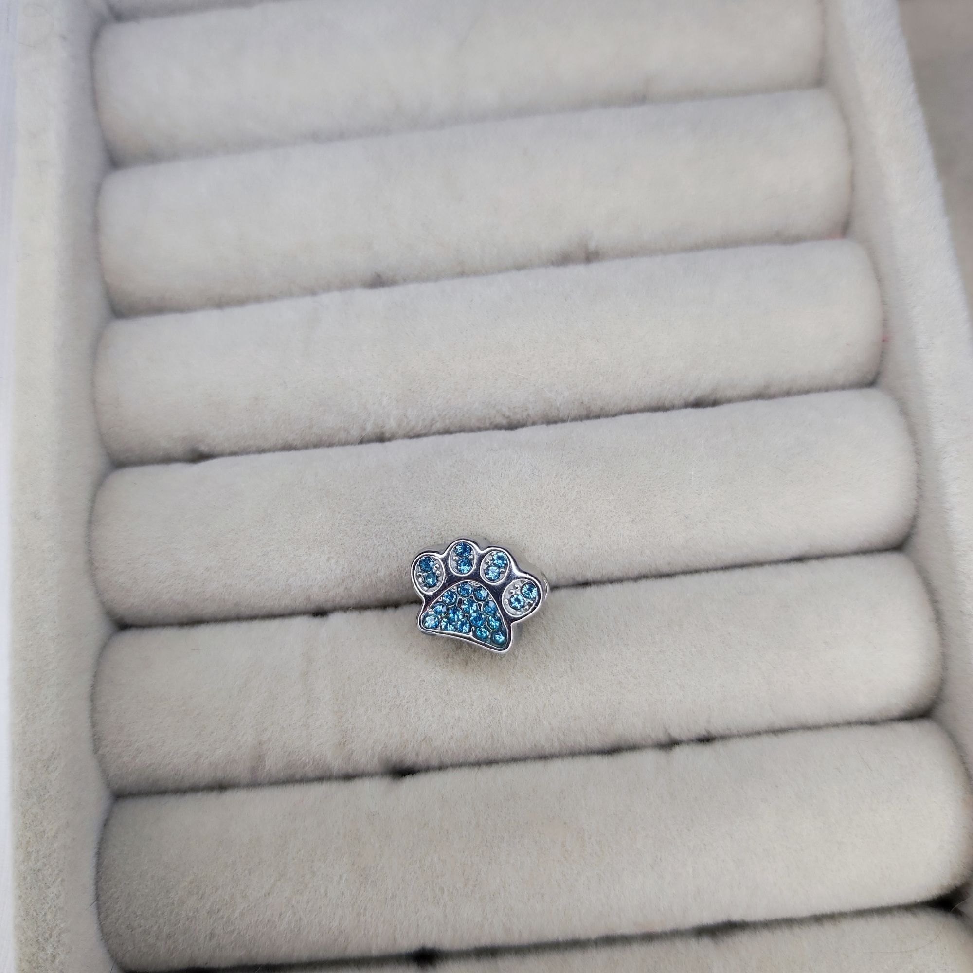 BERLOQUE PET CRAVEJADO AZUL AÇO