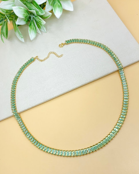 COLAR RIVIERA PEDRA TURMALINA