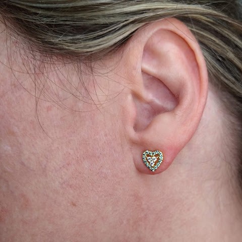 BRINCO CORAÇÃO TURMALINA + CRISTAL