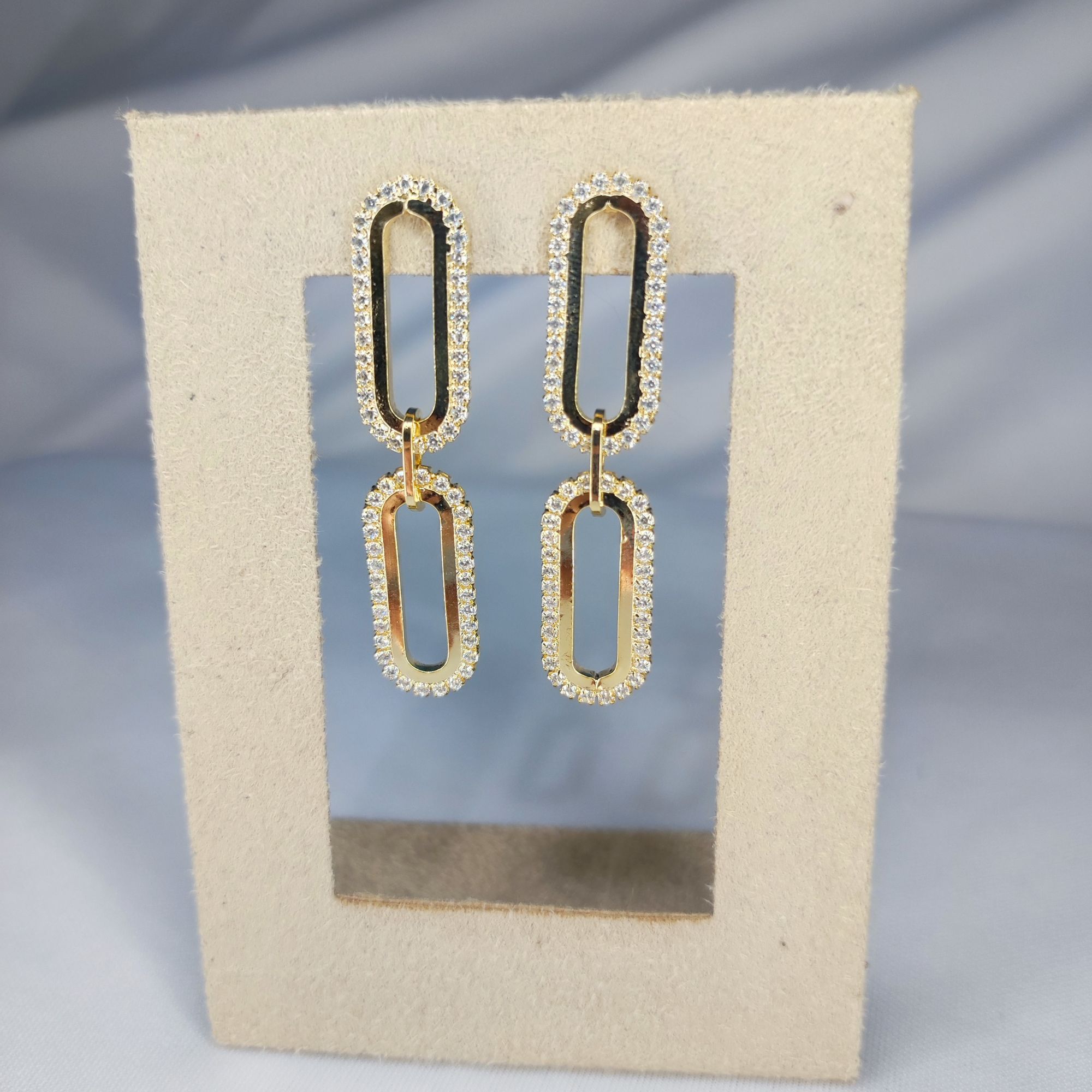 BRINCO 2 ELOS CRAVEJADOS