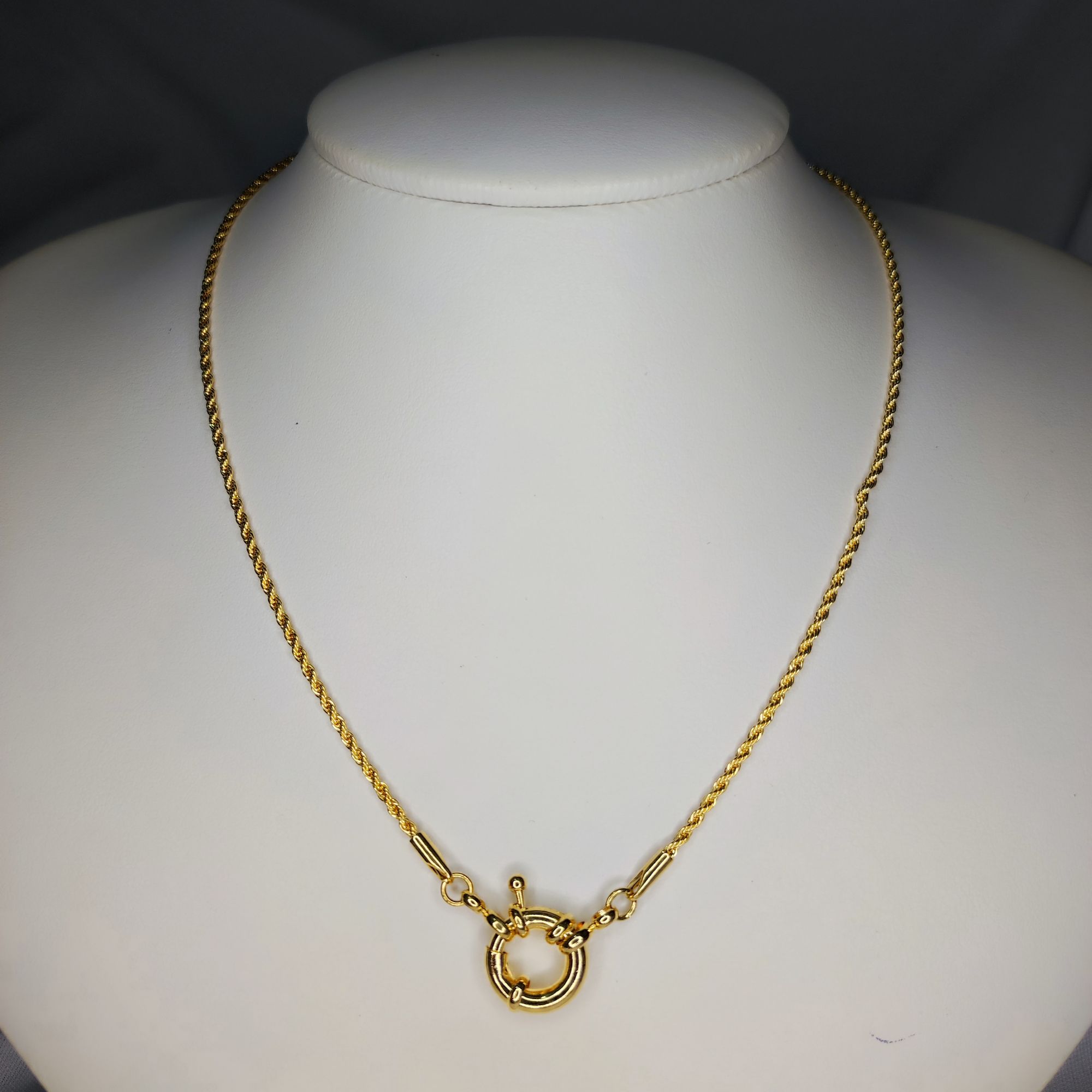 COLAR CORDAO BAIANO 2MM C/FECHO BOIA