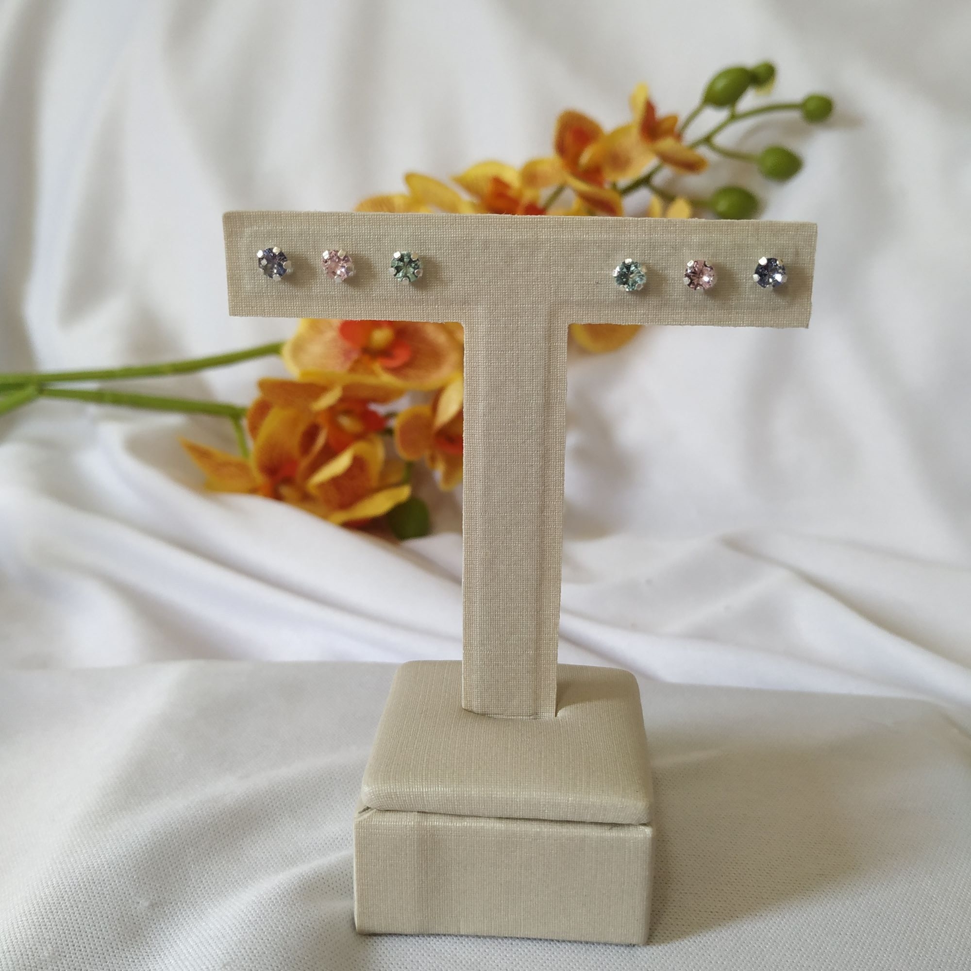 BRINCO TRIO 4MM COLORIDO