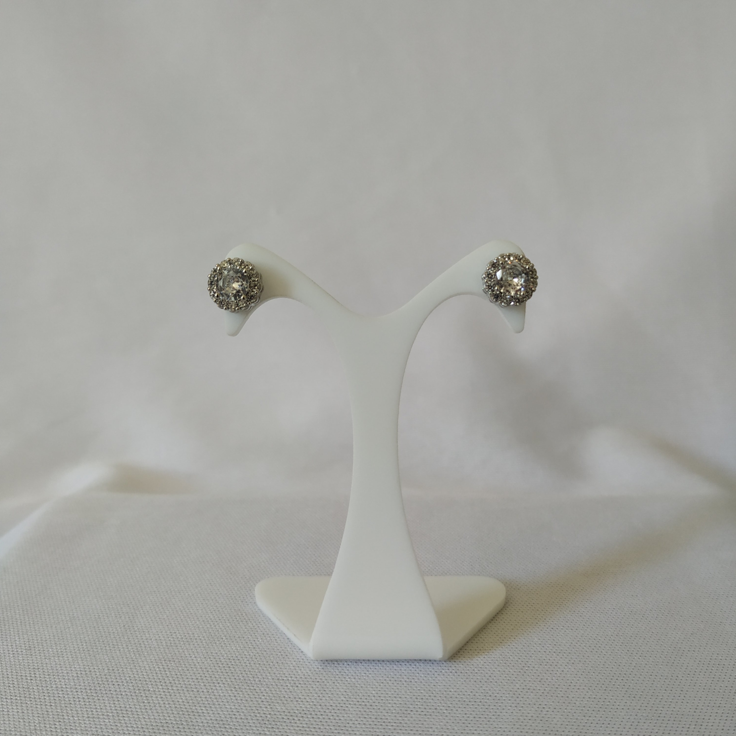 PEDRA COM VOLTA CRAVEJADA PRATA